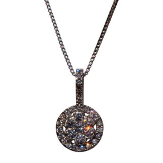 The 40th Street: Mystery Necklace Set with Natural Diamonds