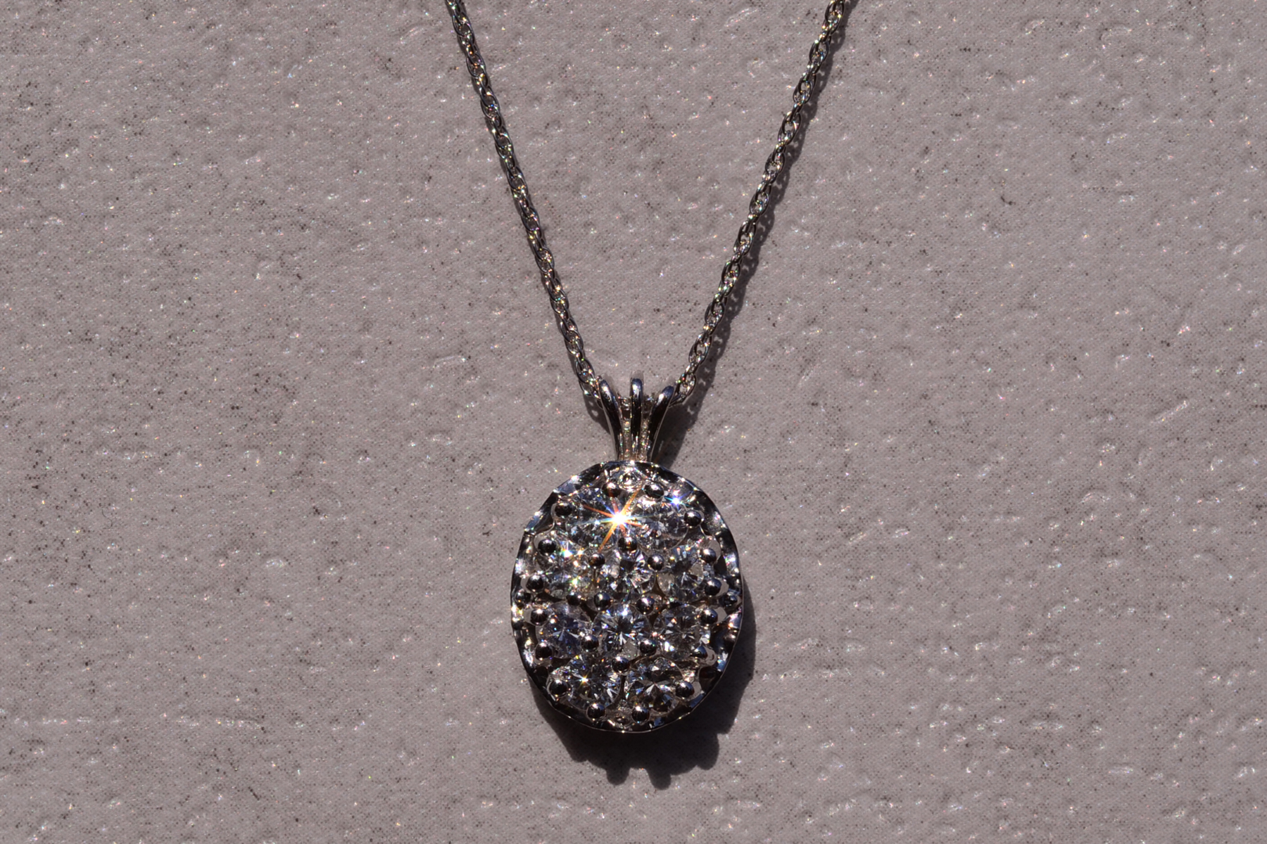 The 39th Street: Mid Century Mystery Natural Diamond Necklace - Image 2