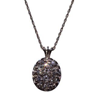 The 39th Street: Mid Century Mystery Natural Diamond Necklace
