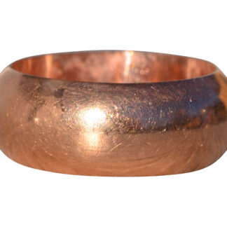 SOLD - The Hull: Antique Wide Rose Gold Band