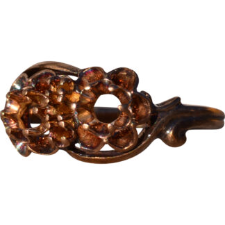 Antique Toi Et Moi Ring in Yellow Gold