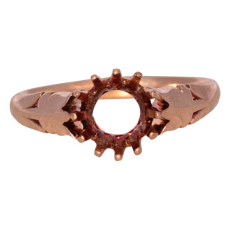 Victorian Era Rose Gold Mounting