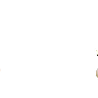 SOLD - The Pearlington: Yellow Gold Cerceau Earrings with Dangling Pearls