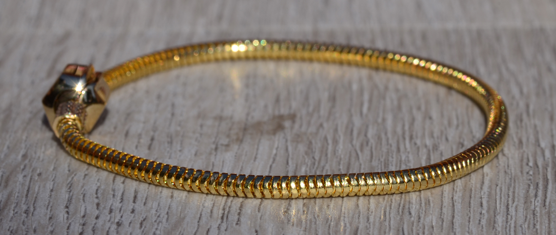 The Listowel: Ladies Vintage Chamilia Charm Bracelet in 14K Yellow Gold - Image 3