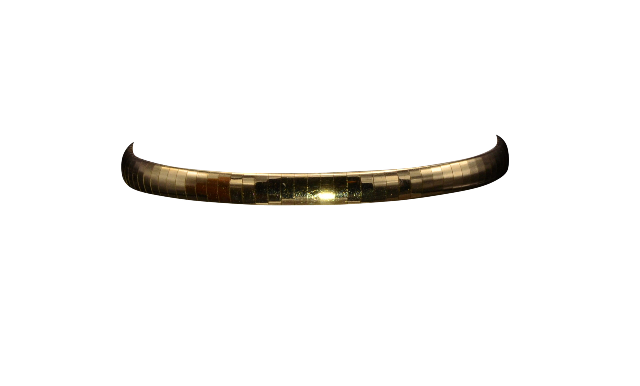 SOLD - The Erwinville: Ladies 14K Yellow Gold Herringbone Italian Made Bracelet