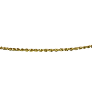 SOLD - The Simi: Delicate Yellow Gold Rope Bracelet