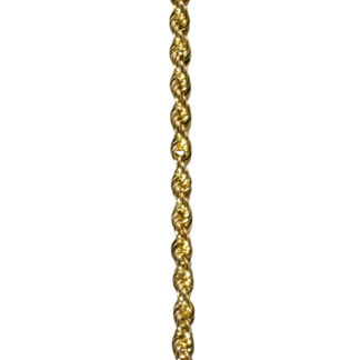SOLD - The Thousand Oaks:  Yellow Gold Rope Bracelet