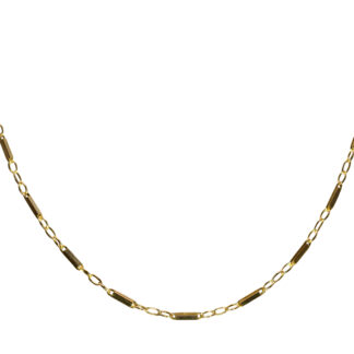 SOLD - Ladies Antique 14K Yellow Gold 15 Inch Specialty Chain