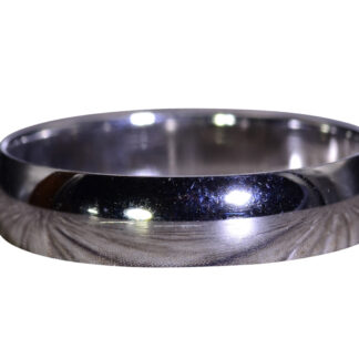 SOLD - The Westwood: Men's Classic White Gold Wedding Band
