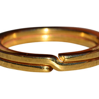 SOLD - The Mulege:  Signed 14K Yellow Gold Key Ring