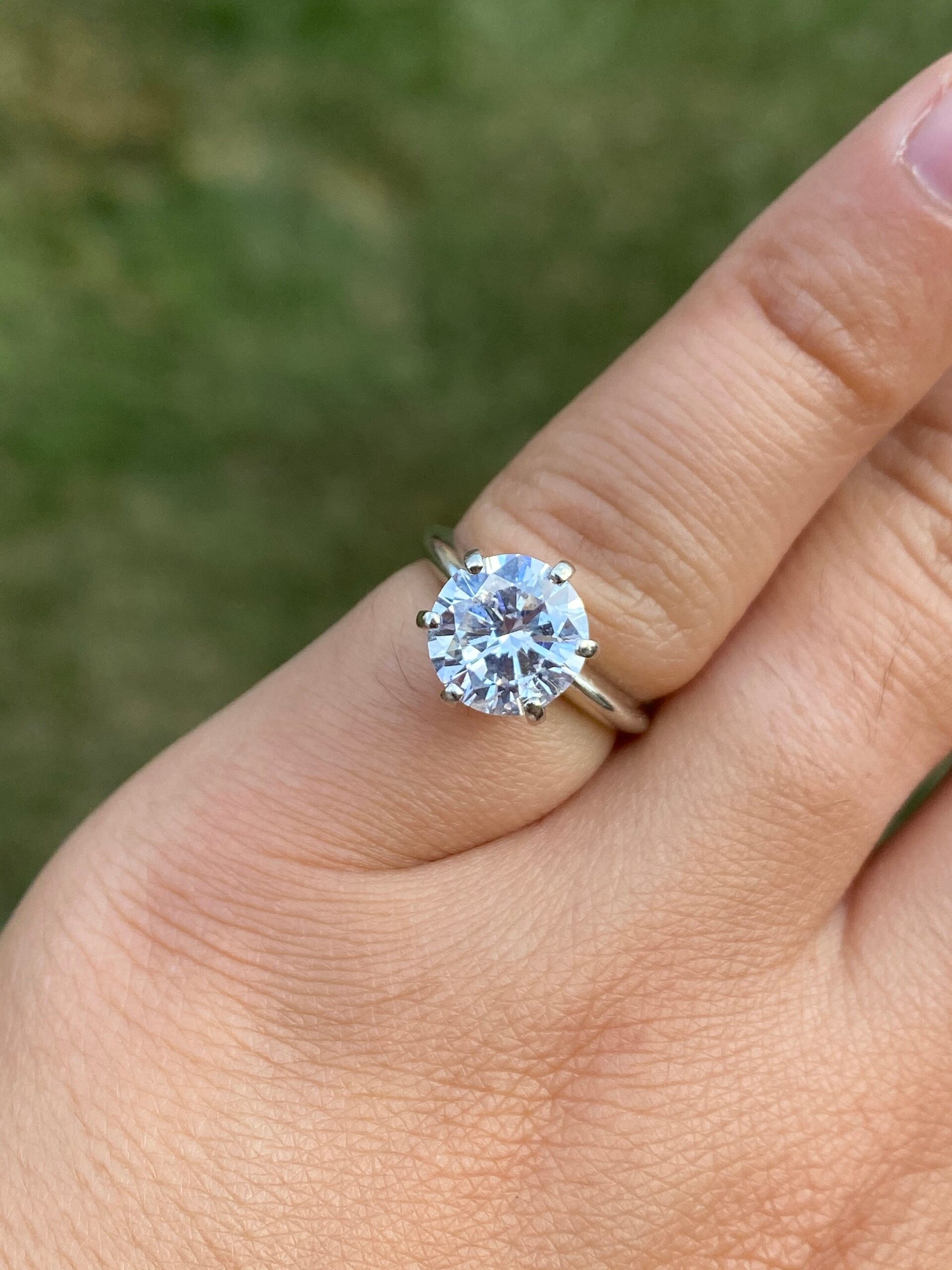SOLD - The Steadfast: 2.50 Carat Round Brilliant Cut Solitaire Engagement Ring - Image 9