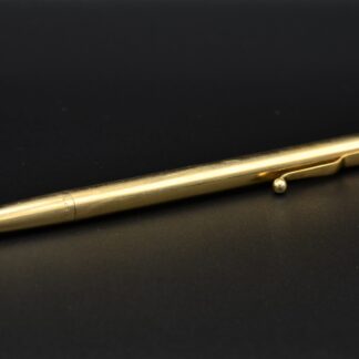 SOLD - The Bladon:  Antique 14 Karat Yellow Gold Mechanical Architects Pencil
