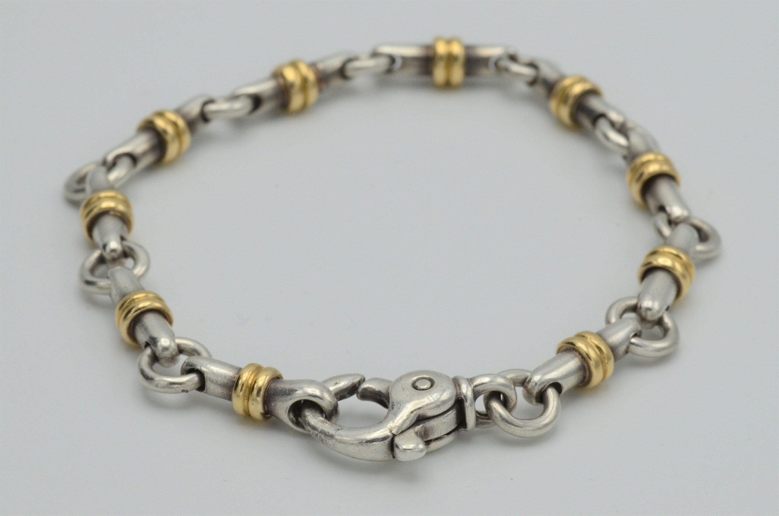 SOLD - The Valencia: Tiffany & Co. Sterling and Gold Bracelet