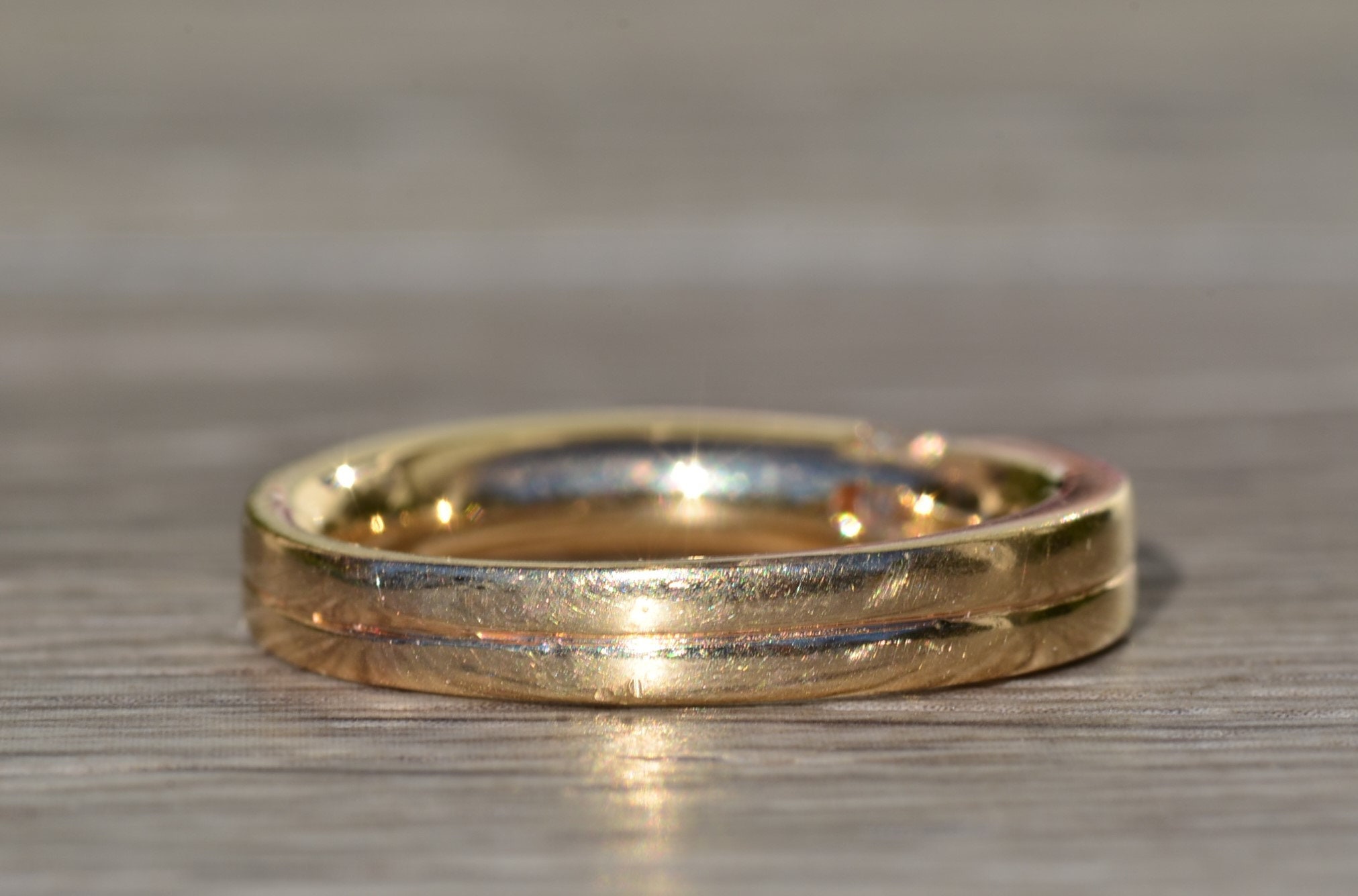 The Blissdom: Ladies 14K Gold Engagement Style Ring set with 0.31 CT Diamond - Image 5