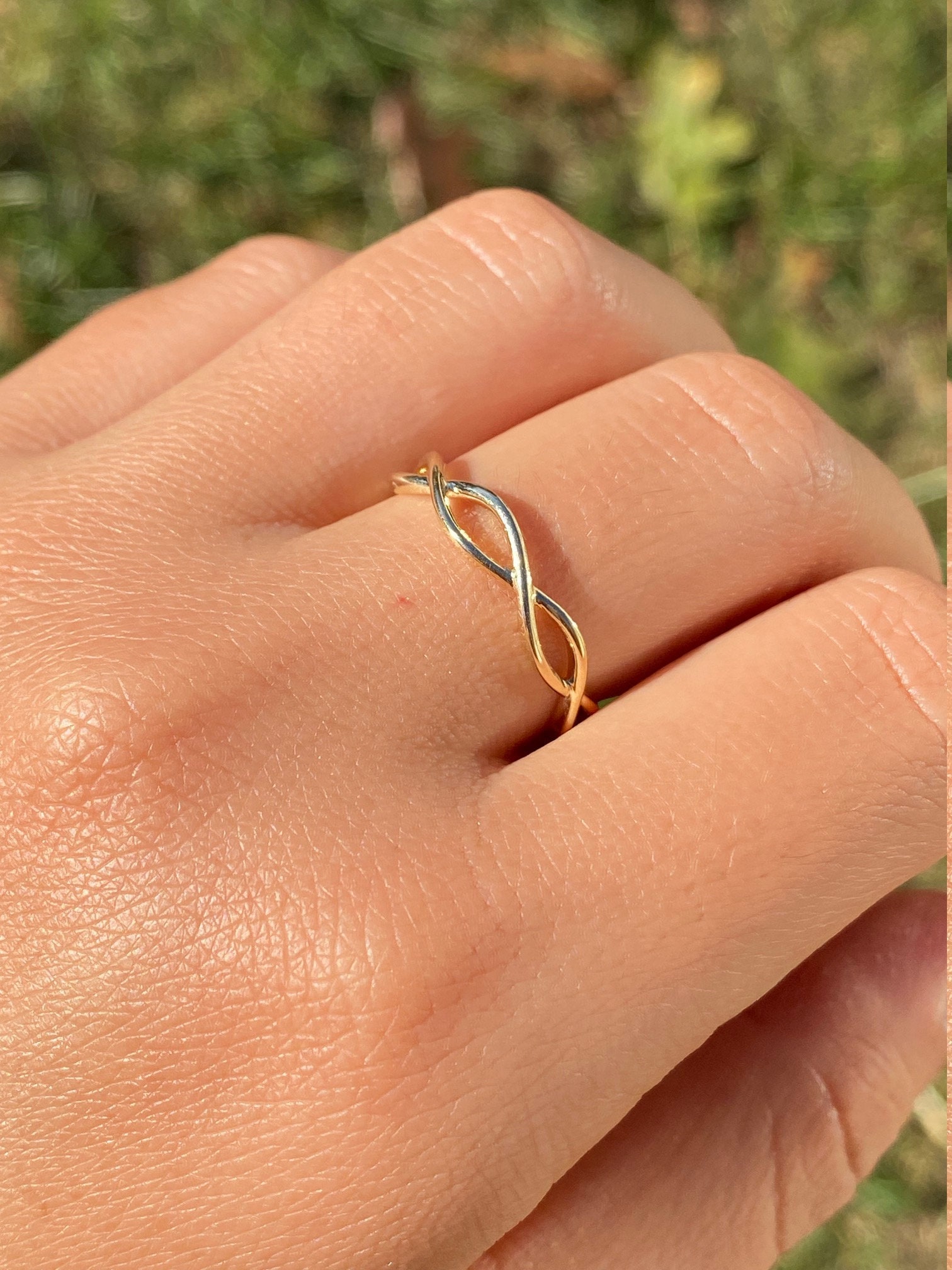 SOLD - The Paschall: Ladies Signed Gabriel and Co 14K Twisted Grapevine Band - Image 10