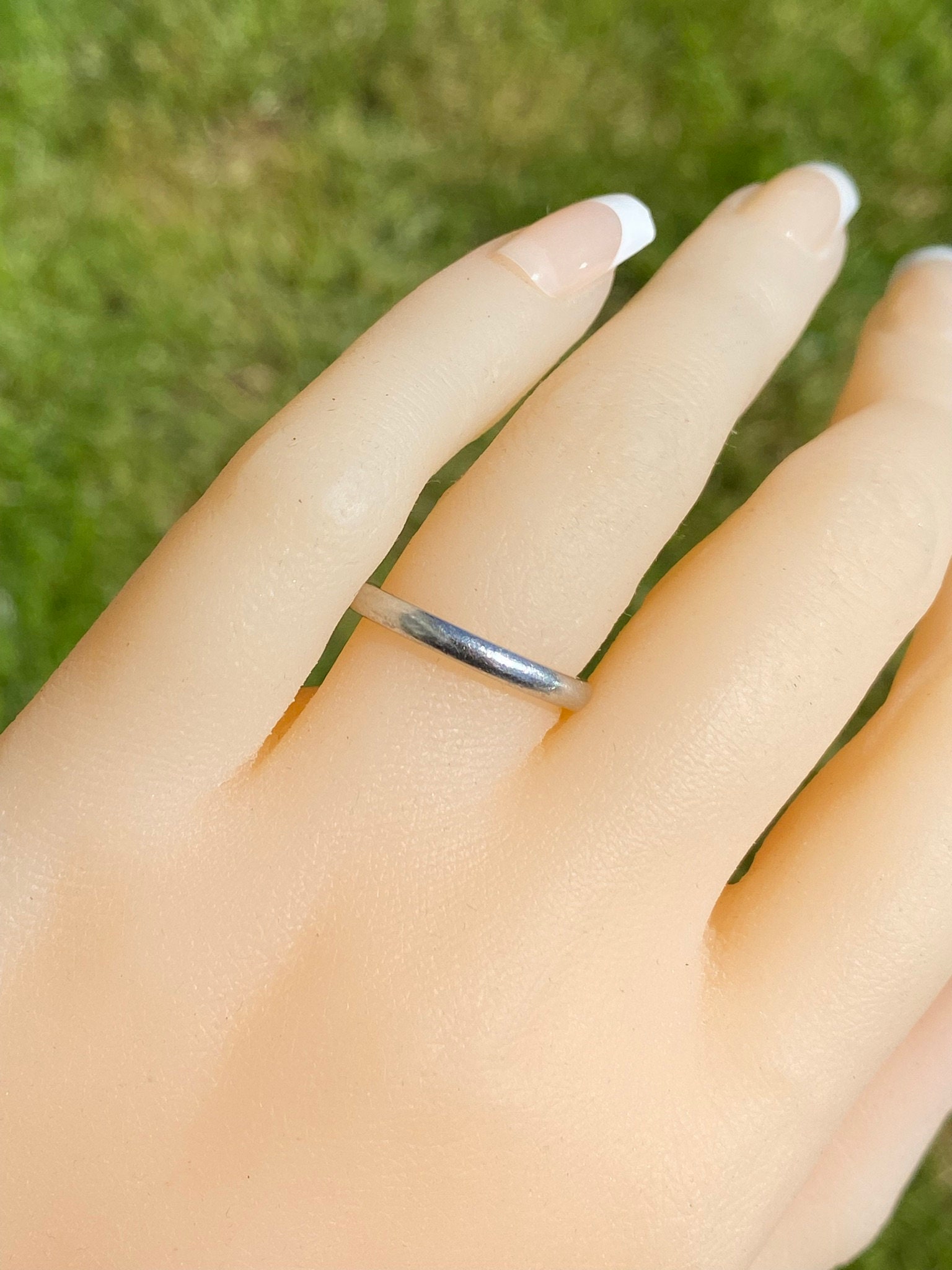 The Inglewood: Platinum Stackable Band - Image 4
