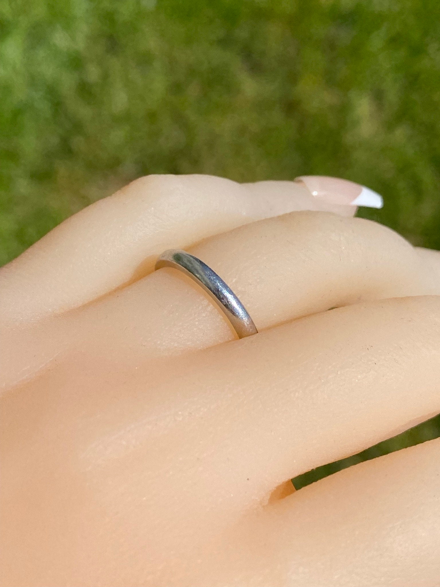 The Inglewood: Platinum Stackable Band - Image 5