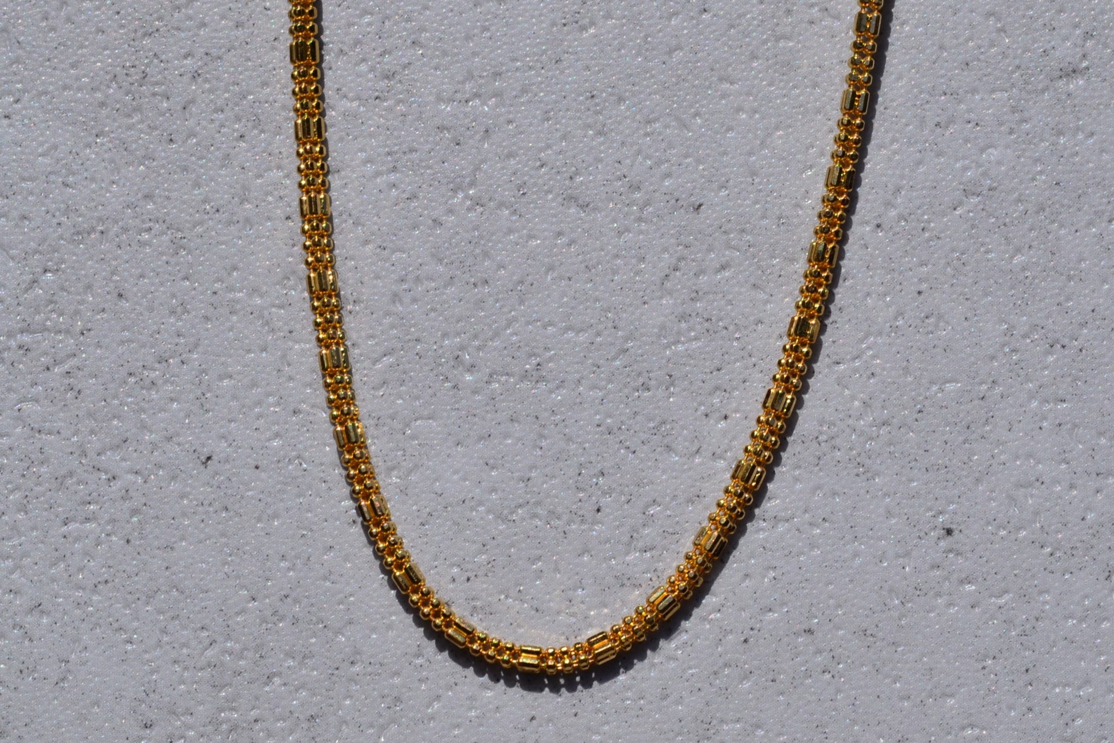 SOLD - The Ellington: 22 Karat Diamond Cut Necklace - Image 2