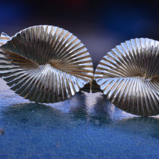 SOLD: Vintage Tiffany & Co. 1950's Retro 14 Karat Gold Foliate Ear-Clip Earrings