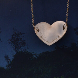 SOLD - The Amor:  Vintage Cartier Heart Necklace in collaboration with Dinh Van