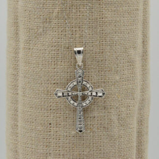 The Celtic: 14 Karat White Gold Celtic Cross