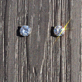 SOLD - Ladies 14K White Gold 0.40 CTW Diamond Stud Earrings