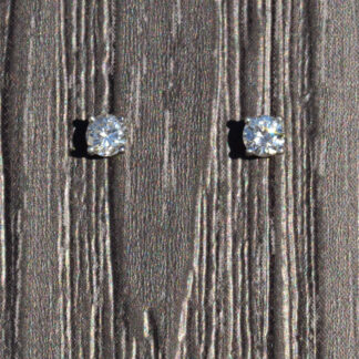 SOLD - Ladies 14K White Gold 0.24 CTW Diamond Stud Earrings