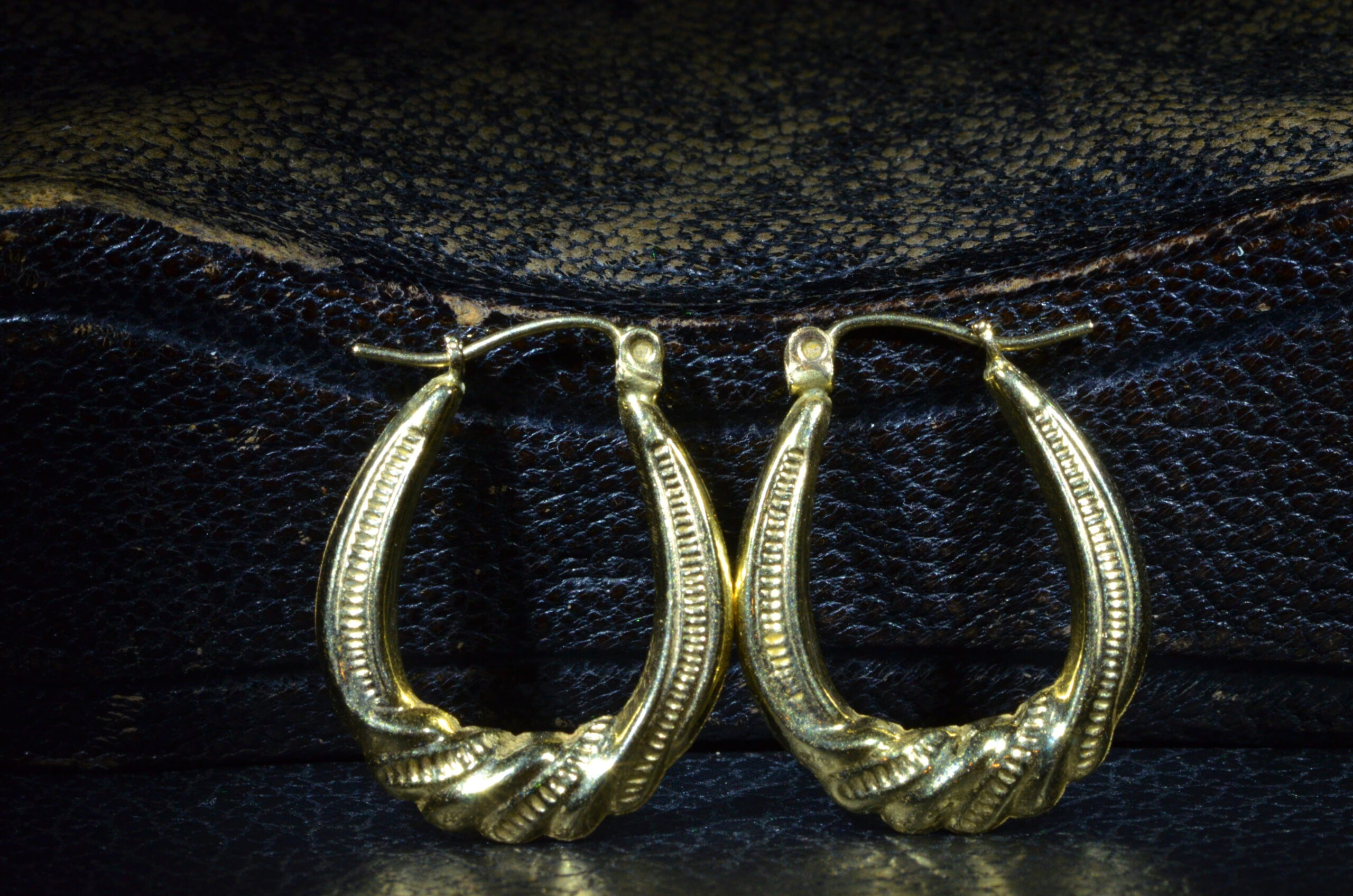 SOLD: The Cape May: Vintage Hoop Earrings